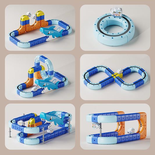 3D STEM Electric Train Set