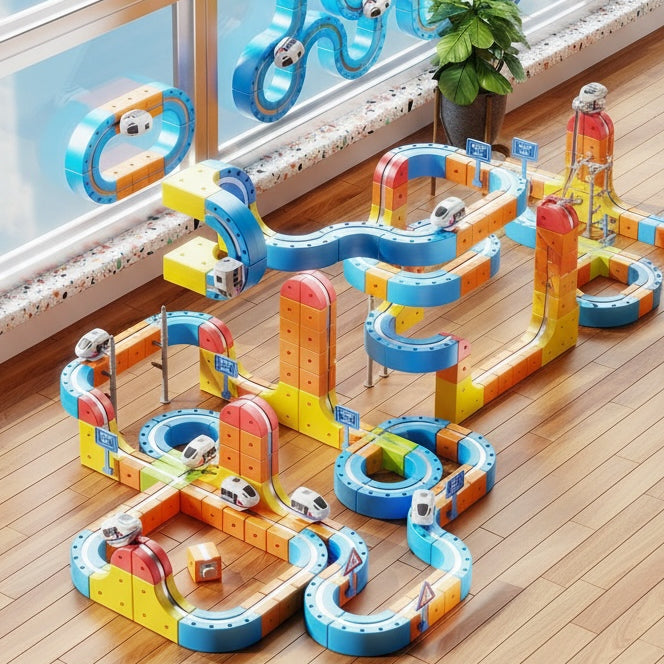 3D STEM Electric Train Set