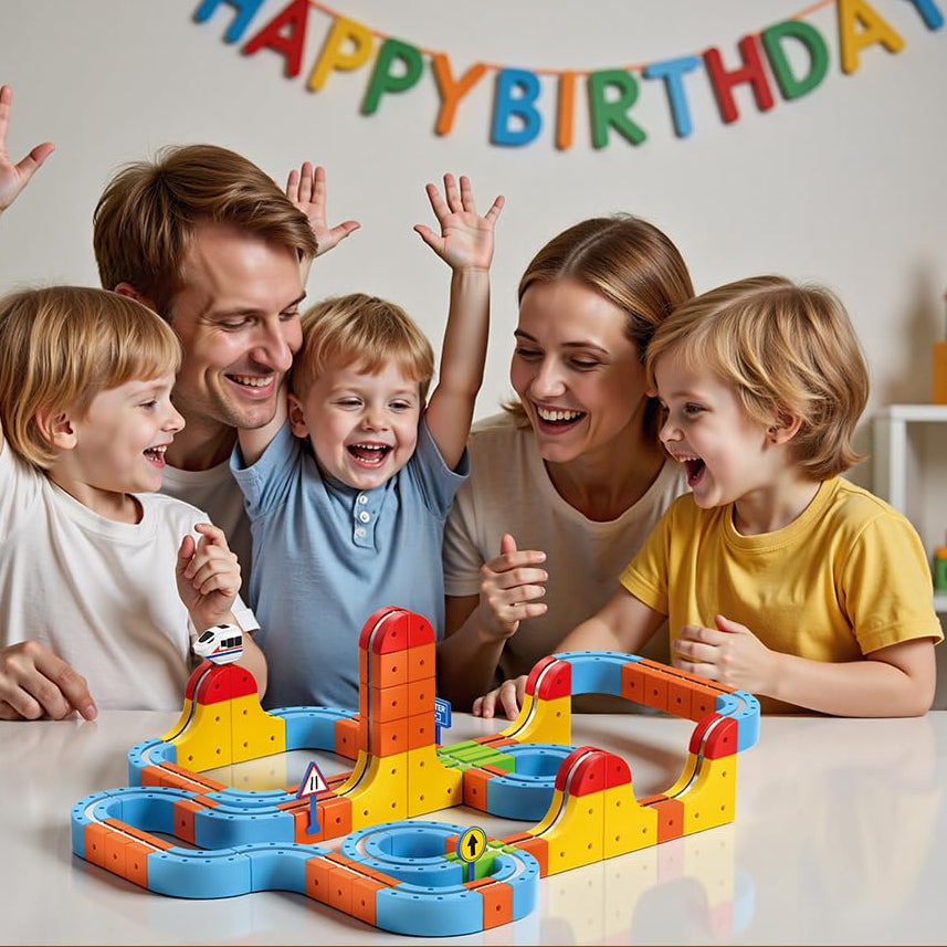 3D STEM Electric Train Set