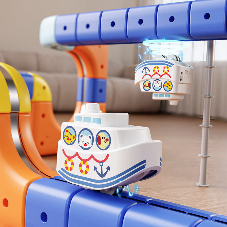 3D STEM Electric Train Set